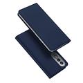 Custodia Flip Dux Ducis Skin Pro per OnePlus Nord CE4/Oppo K12 - Blu