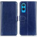 Custodia a Portafoglio per OnePlus Nord CE4 Lite/Oppo K12x con Chiusura Magnetica - Blu