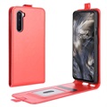 Custodia a Flip Verticale per Huawei P20 Lite - Nera