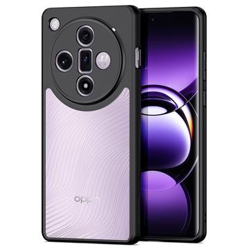 Custodia Ibrida Dux Ducis Aimo per Oppo Find X7 - Nera