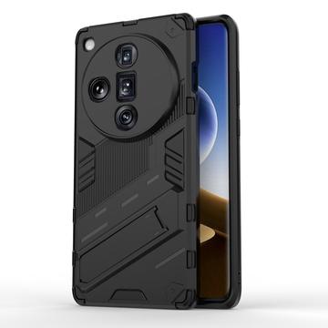 Custodia Ibrida Armor Series con Supporto per Oppo Find X7 Ultra