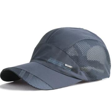 Cappellino da corsa per sport all\'aperto con rete - Grigio scuro