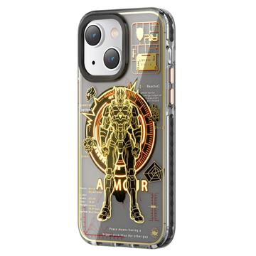 Custodia Ibrida Kingxbar PQY Mecha Mag per iPhone 14 Plus