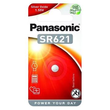 Batteria all\'ossido d\'argento Panasonic 364/SR621SW - 1.55V