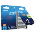 Panasonic Eneloop Pro BK-4MCDEC4BE Batterie ricaricabili AAA 800mAh con scatola di conservazione - 4 pezzi.