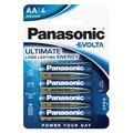 Pile alcaline Panasonic Evolta LR6/AA - 4 pz.