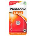 Batteria alcalina Panasonic G12/LR43 - 1.5V