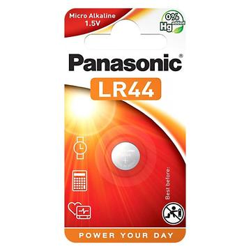 Panasonic LR44 Micro Batteria alcalina a bottone - 1.5V