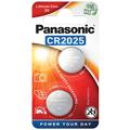 Panasonic Mini CR2025 Batteria 3V - 2 pezzi.