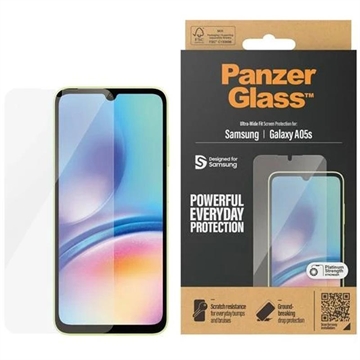 Proteggi Schermo PanzerGlass Ultra-Wide Fit per Samsung Galaxy A05s - 9H