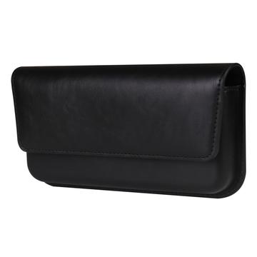 Custodia universale premium a fondina in pelle con doppia chiusura magnetica - 6.7"-6.9"