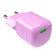 Caricatore da parete USB-C Puro MiniPro GaN - 20W - Rosa