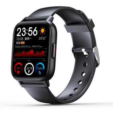 Smartwatch impermeabile QS16 Pro - Bluetooth 5.0, 1.69" - Nero