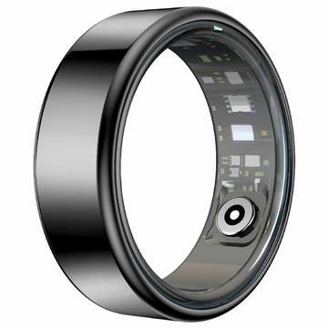 Anello intelligente R99 Fitness & Wellness con custodia di ricarica - Dimensioni: 11/20.7mm - Nero