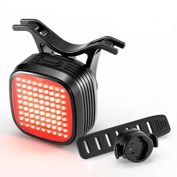 ROCKBROS R7 impermeabile bicicletta ciclismo LED fanale posteriore 12 modalità bicicletta freno rilevamento lampada di avvertimento