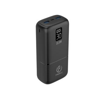 Rebeltec P30 Banca di energia 30000mAh con 2x USB-A, USB-C - 22.5W - Nero