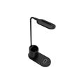 Rebeltec W600 Lampada LED / Caricabatterie wireless - 10W - Nero