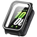 Custodia con Strass Decorativo con Protezione dello Schermo per Samsung Galaxy Fit3