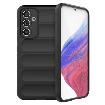 Cover in TPU Serie Rugged per Samsung Galaxy A54 5G - Nera