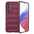 Cover in TPU Serie Rugged per Samsung Galaxy A54 5G - Vino Rosso