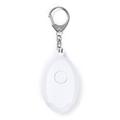 Safe Sound Personal Alarm Keychain 130db Allarme di autodifesa Torcia di emergenza - Bianco