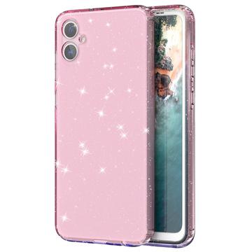 Custodia in TPU Serie Stylish Glitter per Samsung Galaxy A05