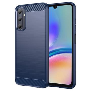 Custodia in TPU spazzolato per Samsung Galaxy A05s - Fibra di carbonio