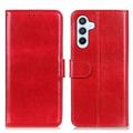 Custodia a Portafoglio per Samsung Galaxy A05s con Chiusura Magnetica - Rossa