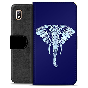 Custodia a Portafoglio Premium per Samsung Galaxy A10 - Elefante