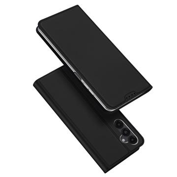 Custodia Flip Dux Ducis Skin Pro per Samsung Galaxy A15 - Nera