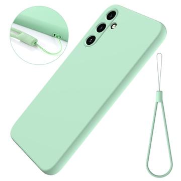 Custodia in Silicone Liquido per Samsung Galaxy A15 - Verde