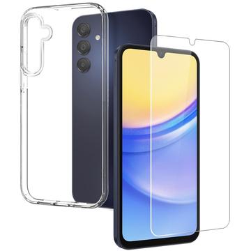 Set di Protezione Northjo 2-in-1 per Samsung Galaxy A15 - Chiaro