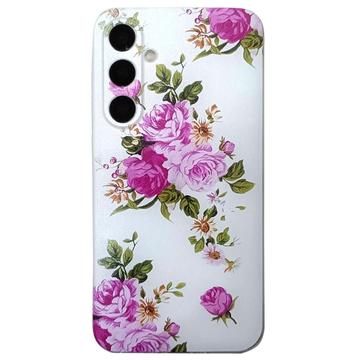 Custodia in TPU Stylish Ultra Sottile per Samsung Galaxy A16 - Rosa Fiore