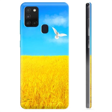 Custodia TPU Samsung Galaxy A21s Ucraina - Campo di grano