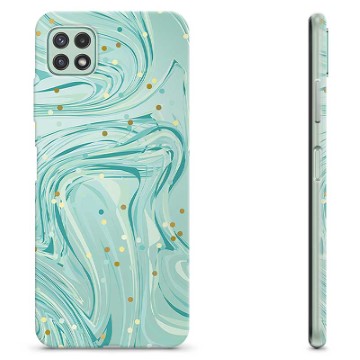 Custodia in TPU per Samsung Galaxy A22 5G - Verde menta