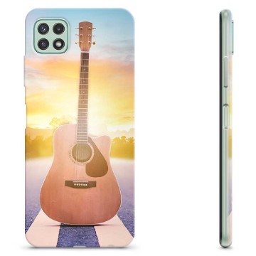 Custodia in TPU per Samsung Galaxy A22 5G - Chitarra