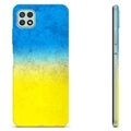 Custodia Samsung Galaxy A22 5G TPU Bandiera Ucraina - Bicolore