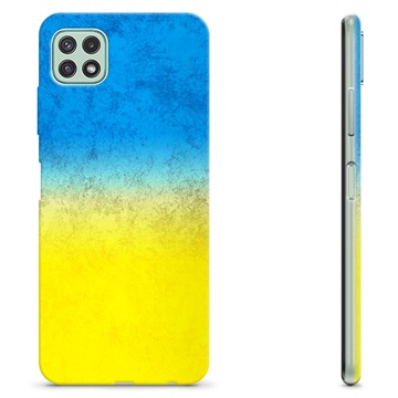 Custodia Samsung Galaxy A22 5G TPU Bandiera Ucraina - Bicolore