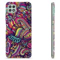 Samsung Galaxy A22 5G Custodia TPU - Fiori Astratti