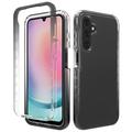 Custodia Ibrida Gradient Series per Samsung Galaxy A25 - Nera / Trasparente