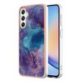 Custodia in TPU elettrolitico per Samsung Galaxy A25 con motivo marmorizzato IMD