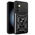 Samsung Galaxy A25 Rotary Ring Hybrid Case with Camera Shield