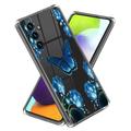 Custodia in TPU Stylish Ultra Sottile per Samsung Galaxy A25 - Farfalla e Fiori