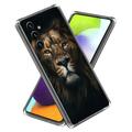 Custodia in TPU Stylish Ultra Sottile per Samsung Galaxy A25 - Leone