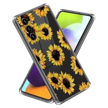 Custodia in TPU Stylish Ultra Sottile per Samsung Galaxy A25 - Girasoli