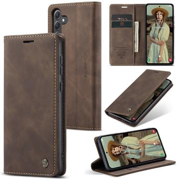 Custodia a Portafoglio Caseme 013 Serie per Samsung Galaxy A35 - Color caffé