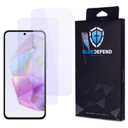 Protezione dello schermo in vetro temperato BlueDefend Anti-Blue Light per Samsung Galaxy A36 - 2 pz.