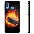 Cover protettiva per Samsung Galaxy A40 - Hockey su ghiaccio