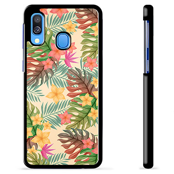 Cover Protettiva Samsung Galaxy A40 - Fiori Rosa