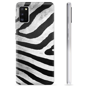 Custodia in TPU per Samsung Galaxy A41 - Zebra